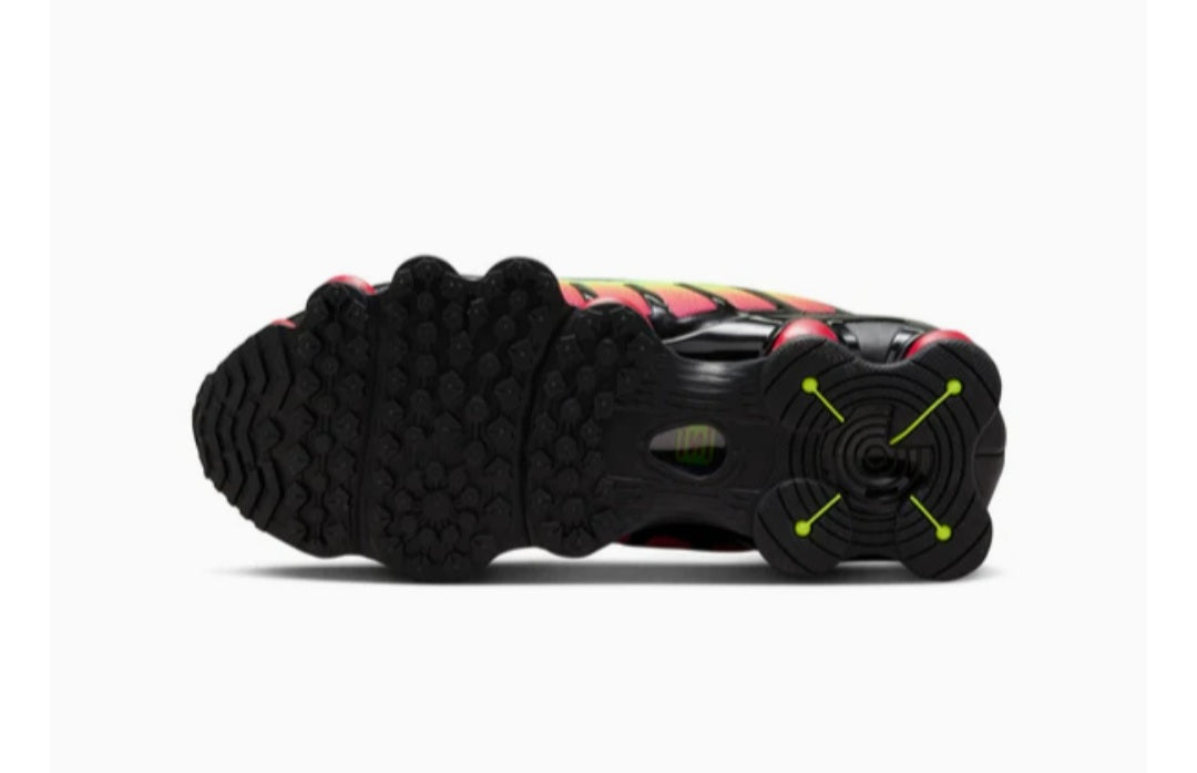 Nike Shox TL "Volt & Fire Red"